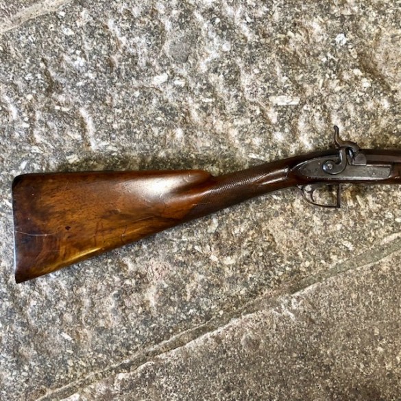 Antique English Percssion Rifle 6